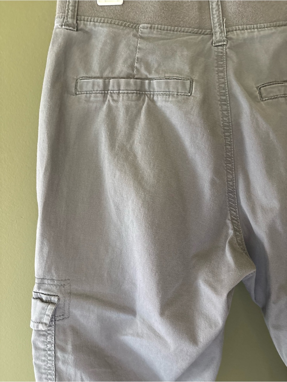 Lee Relaxed Fit Mid-Rise Women’s Capri Pants in Gray Size 8 - Picture 5 of 10